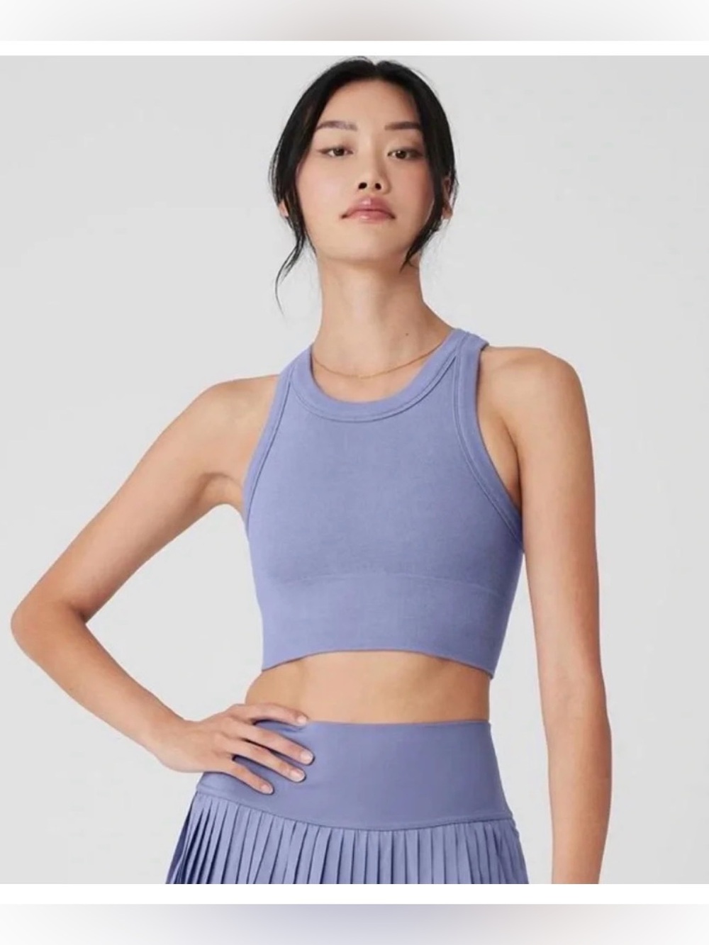 Alo Yoga Seamless Delight High Neck Bra